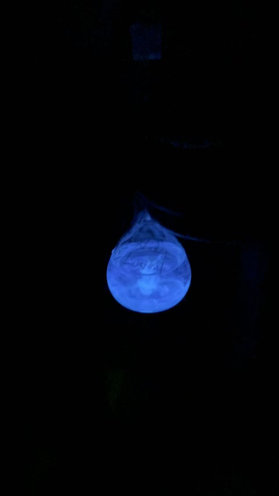 Luminol chemiluminescence